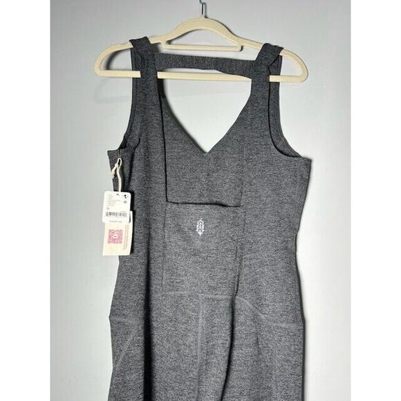 FP Movement x Hatch Women Never Better 1 Piece Jumpsuit Black Heather Size M NWT - Picture 4 of 10